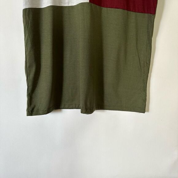 Revival Outfitters Color Block Short Sleeve Blouse Sz XL #H1032 - Picture 4 of 12